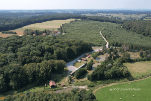 Na slici je prikazan KC Mato Lovrak iz zraka.