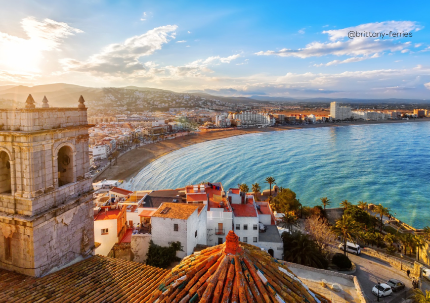 Panoramski pogled na Valenciju.